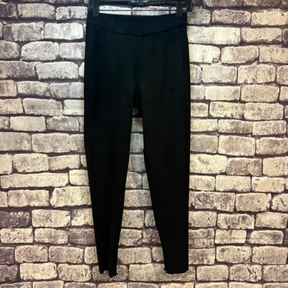 Tahari Black Seamed Front Dress Pants Size Small
